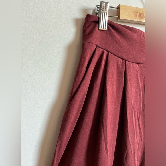 NWT Encircled The Comfy Wide Leg Pant in Redwood XS - Picture 4 of 11